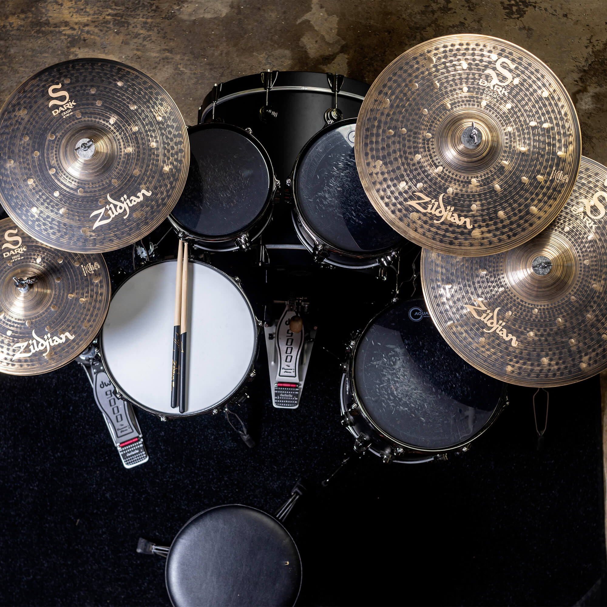 Zildjian S Family S Dark Becken Set 14 16 18 20 dunkel