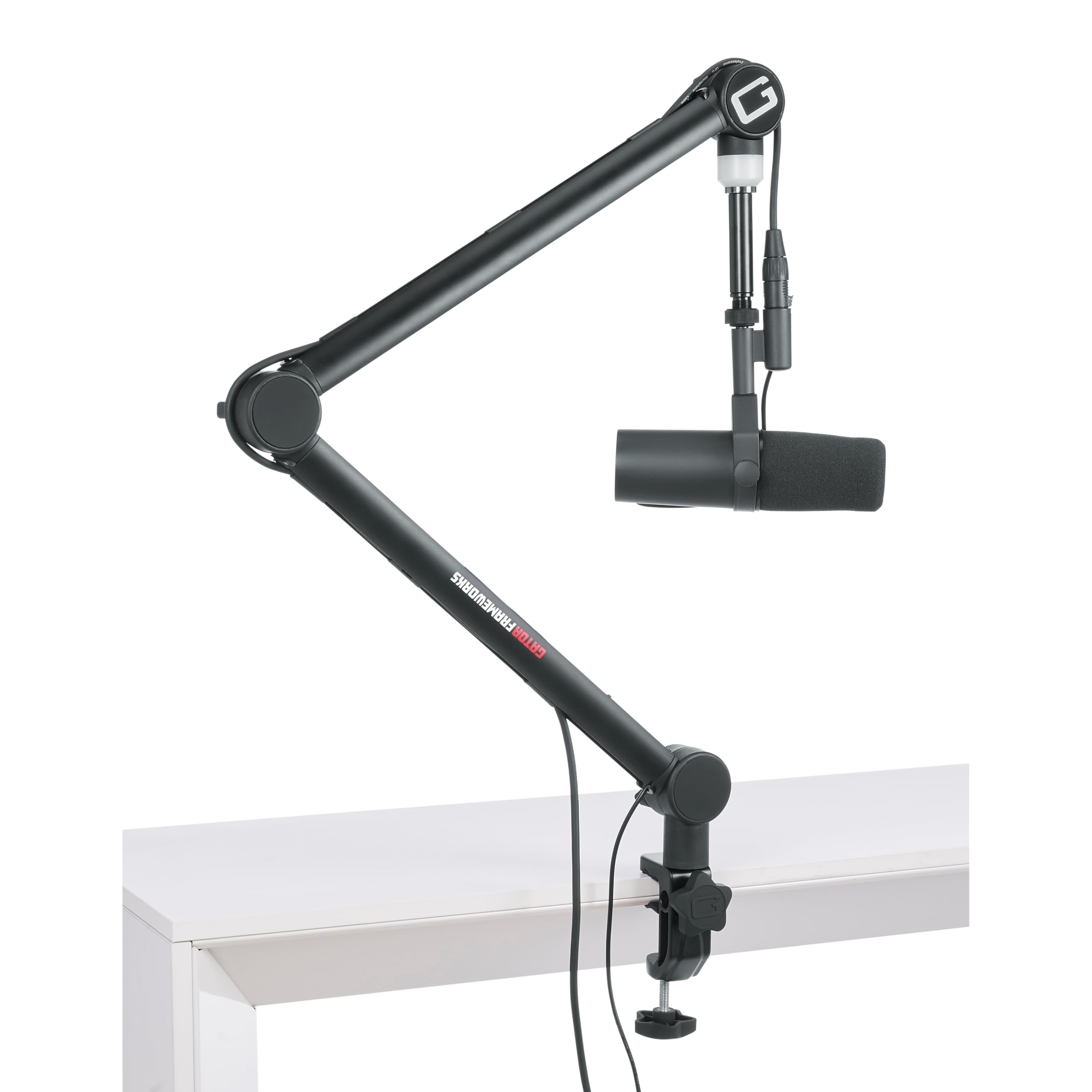 Gator Frameworks GFWMICBCBM4000 Mikrofonarm mit LED