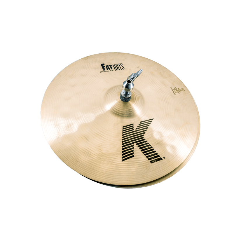 Zildjian K Fat Hats HiHat Becken 14 Zoll Paar warm