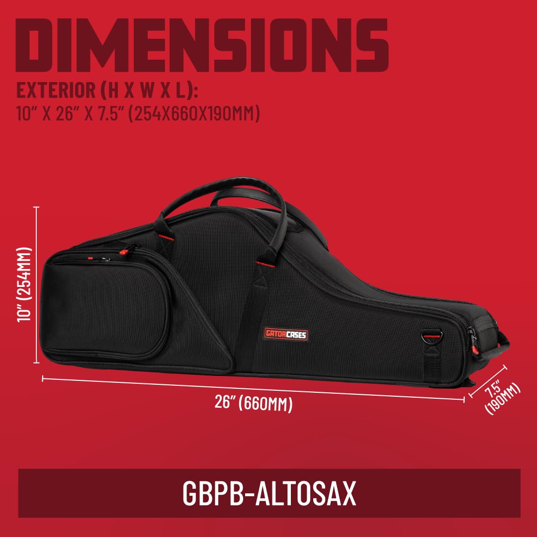 Gator Allegro GBPB-ALTOSAX Saxophontasche Alt-Saxophon
