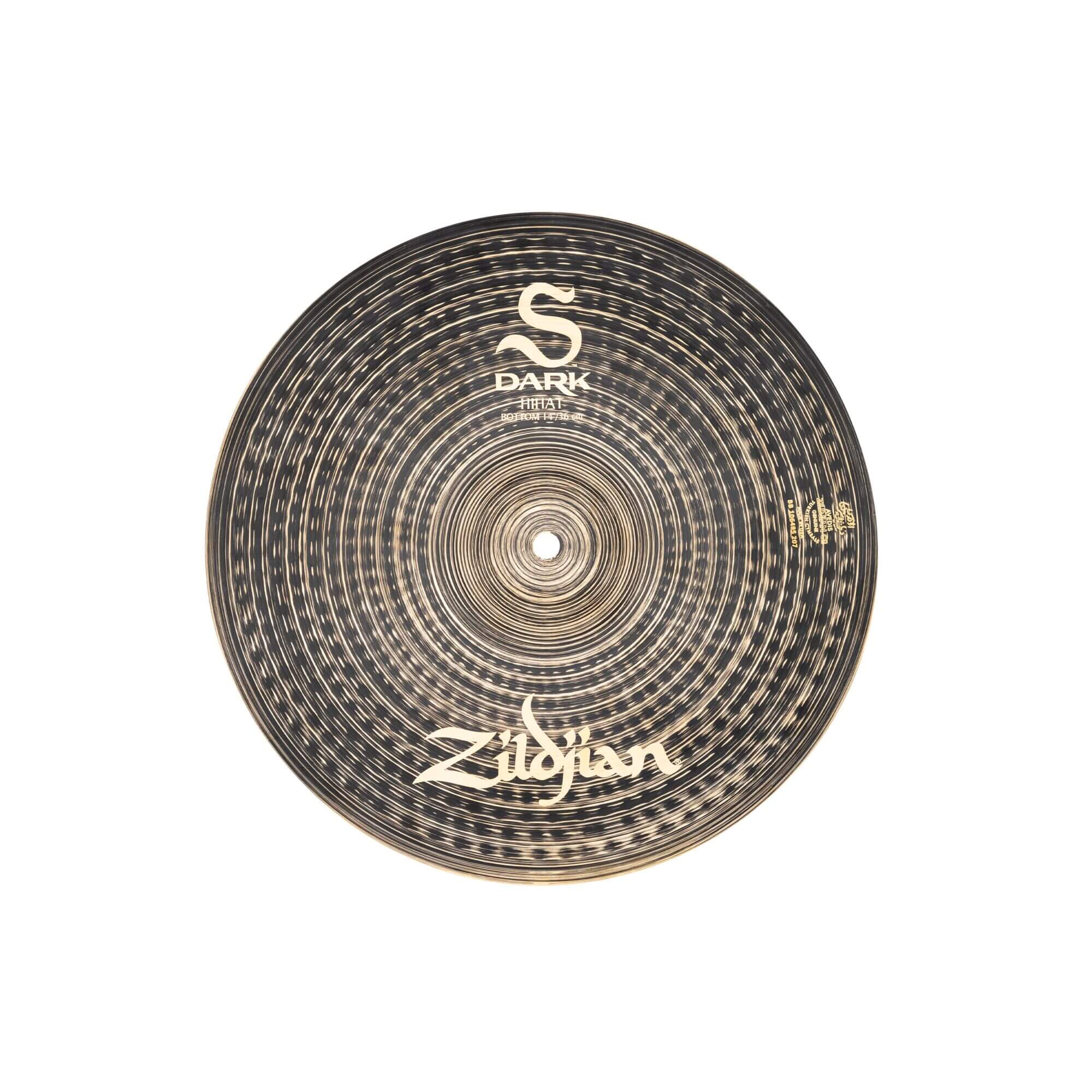 Zildjian S Dark HiHat Becken 14 Zoll Paar dunkel