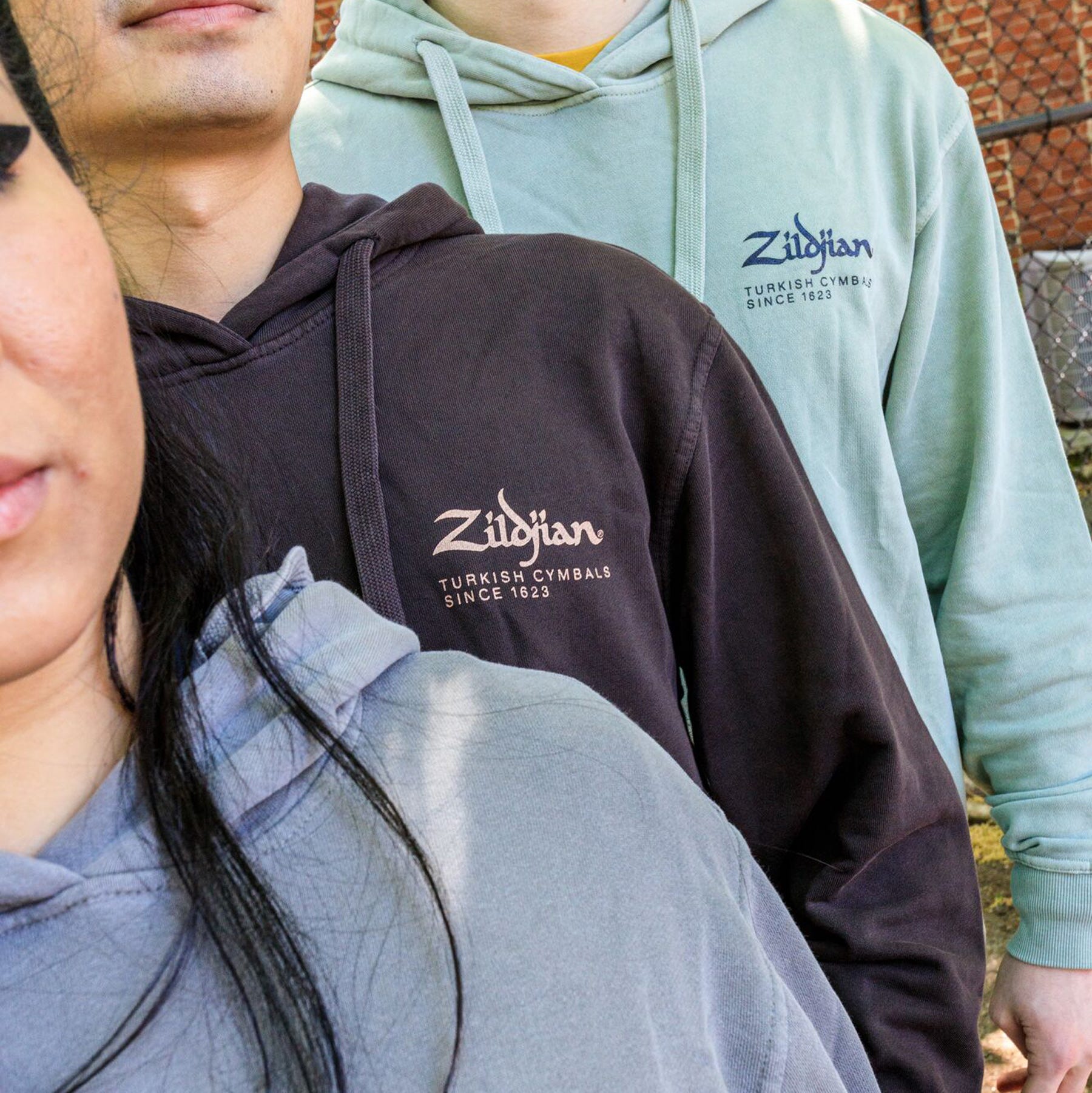 Zildjian Limited Edition Hoodie Kapuzenpullover Baumwolle Braun