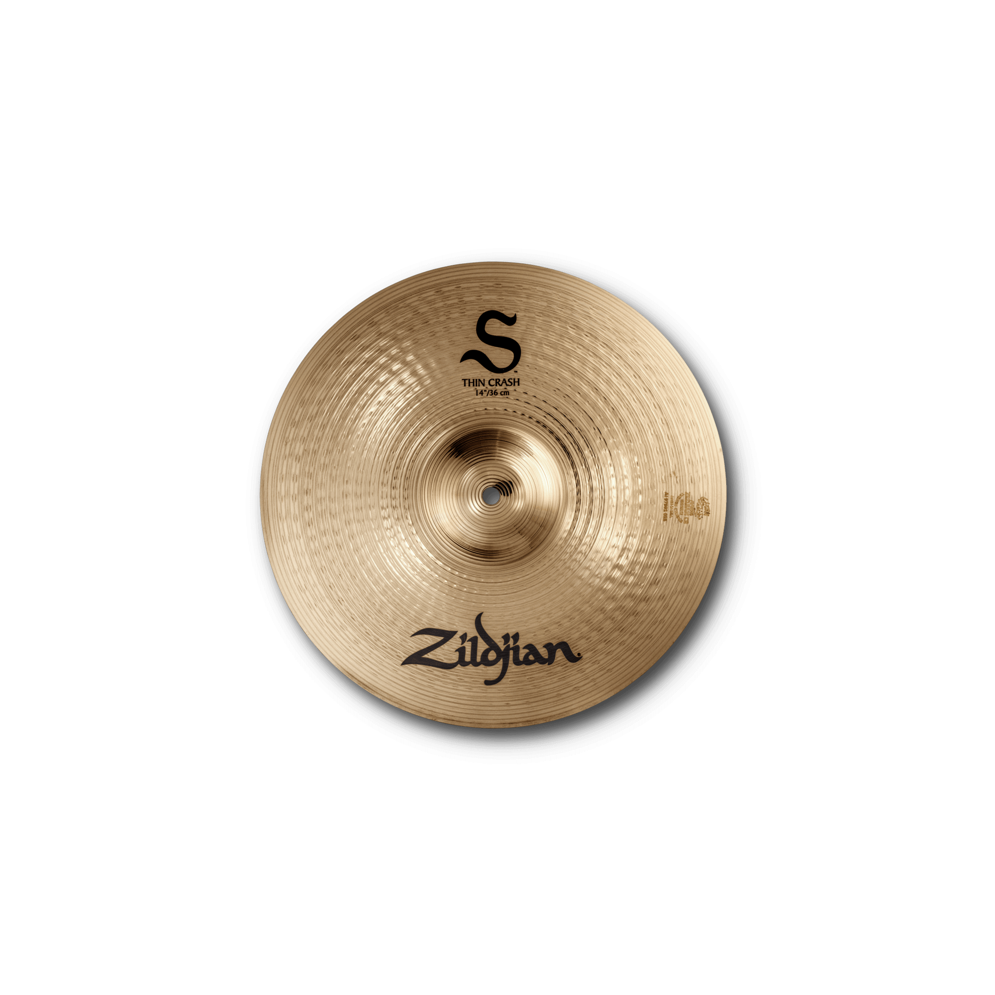 Zildjian S Family S Thin Crash Becken 16 Zoll hell
