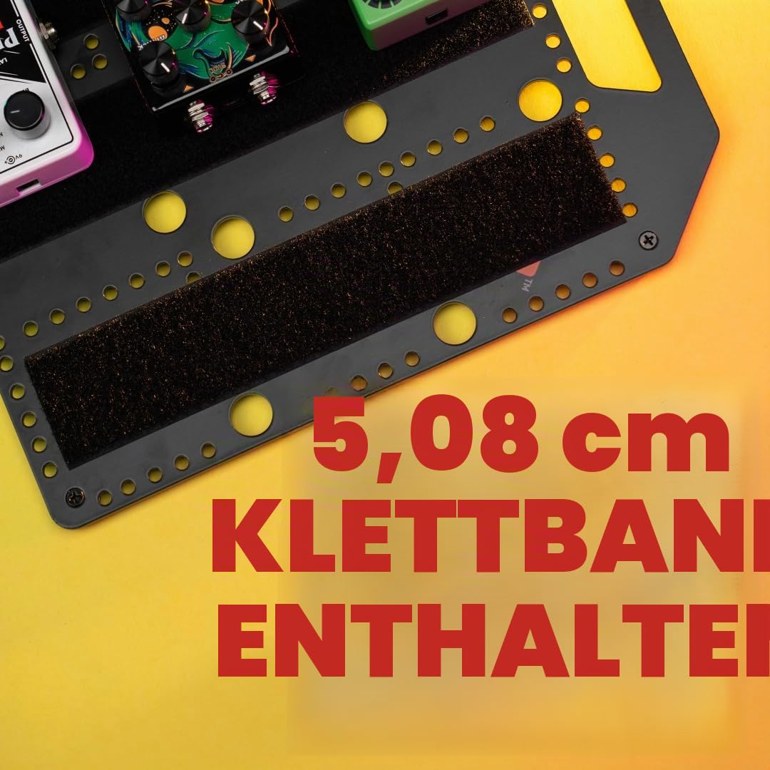 Gator Pedalboards GPB-POCKETBOARD Pedalboard Metall 26x27cm 8 Pedale