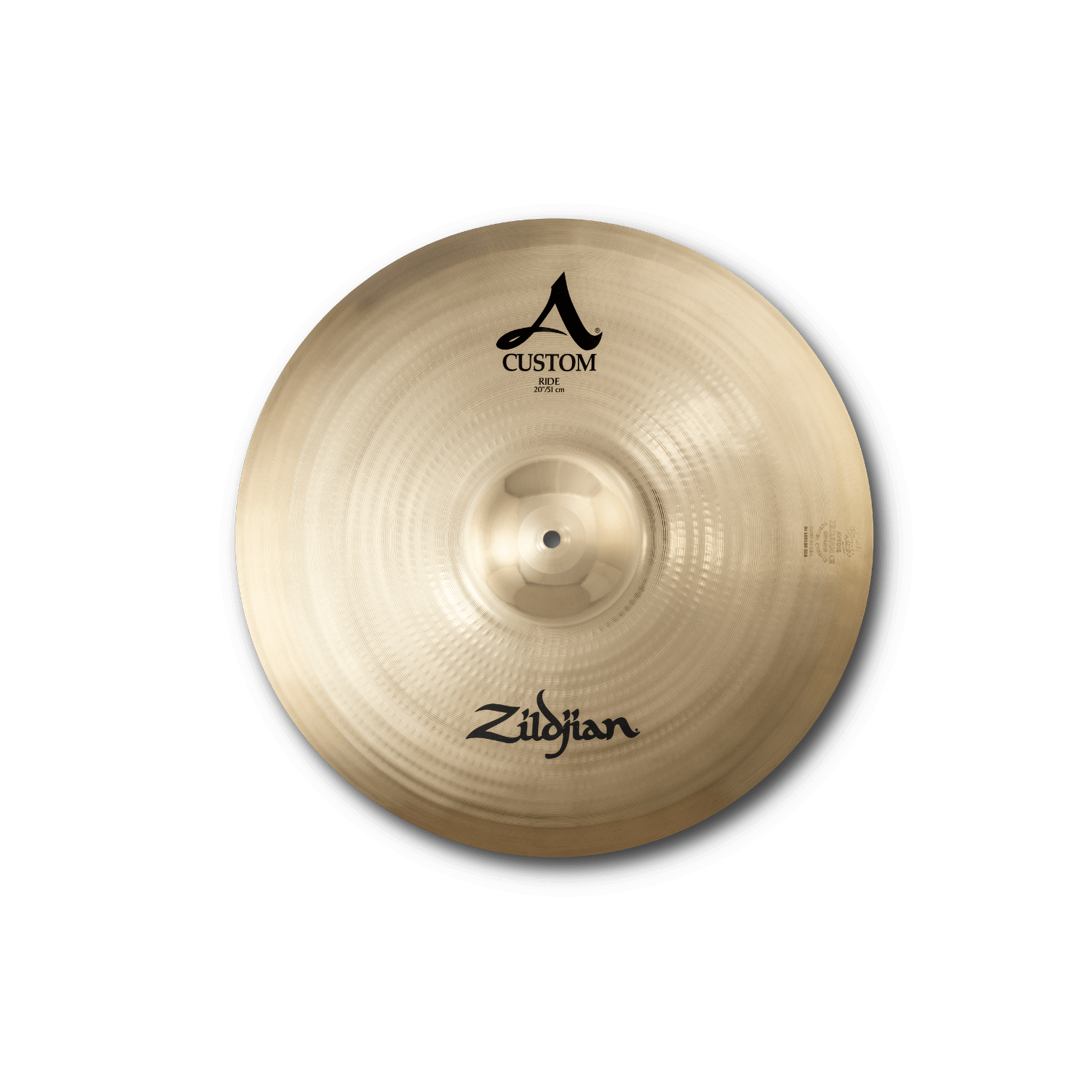 Zildjian A Custom Ride Becken 20 Zoll brilliant hell
